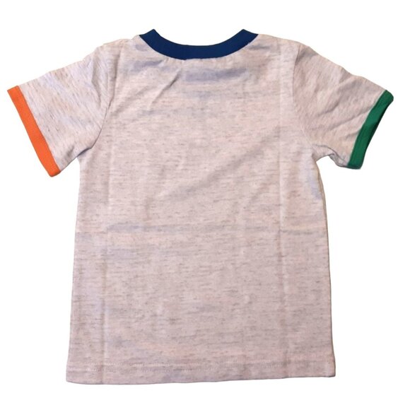 Disney Mickey & Friends Little Buddies Toddler T-Shirt With Colorful Sleeves 18M - Picture 2 of 4